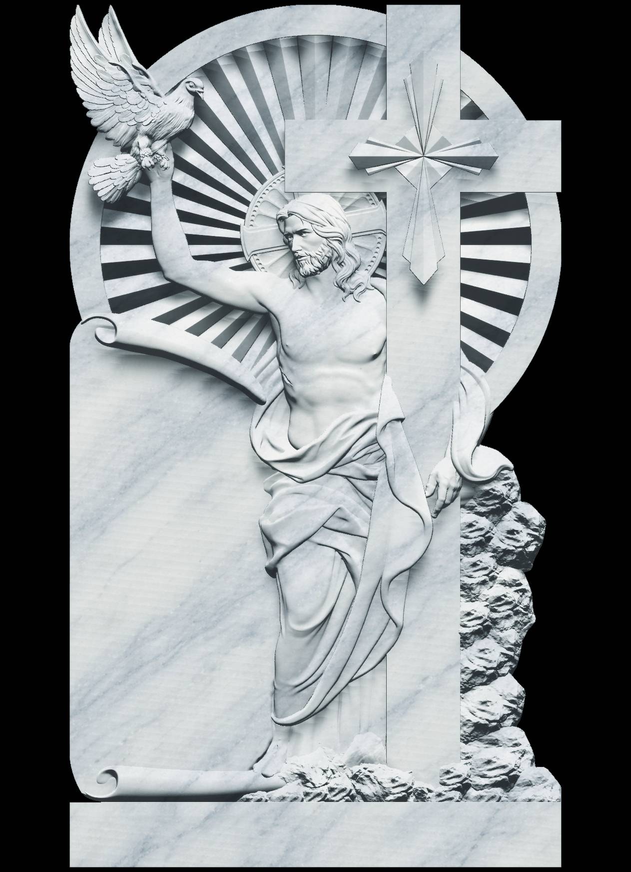 Cruce marmura model 696