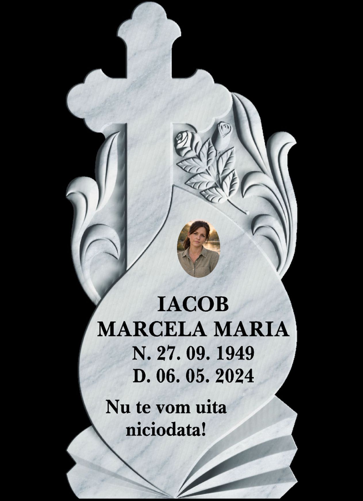 Monument funerar model 636