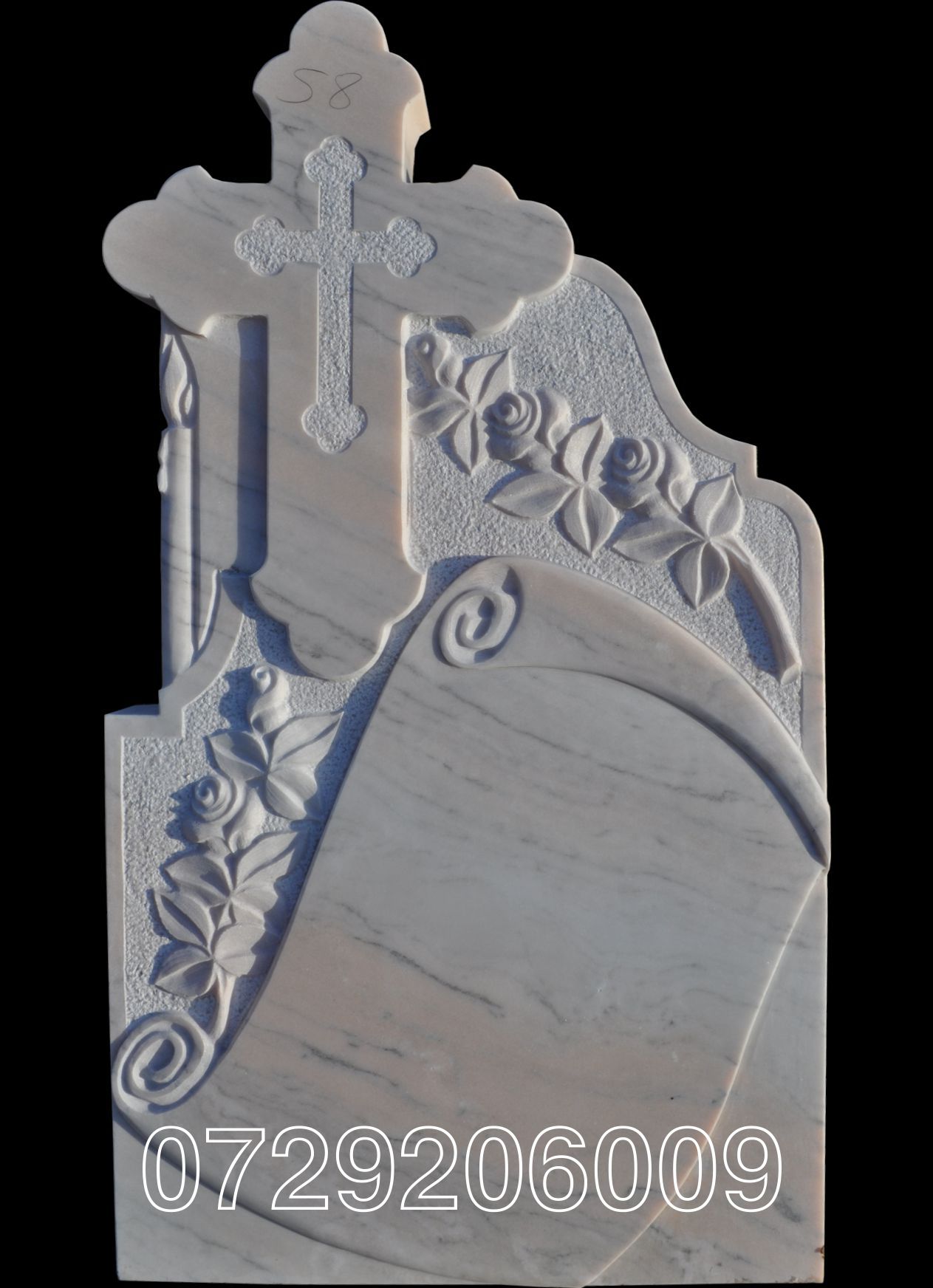 Monument funerar din Marmura model C1058