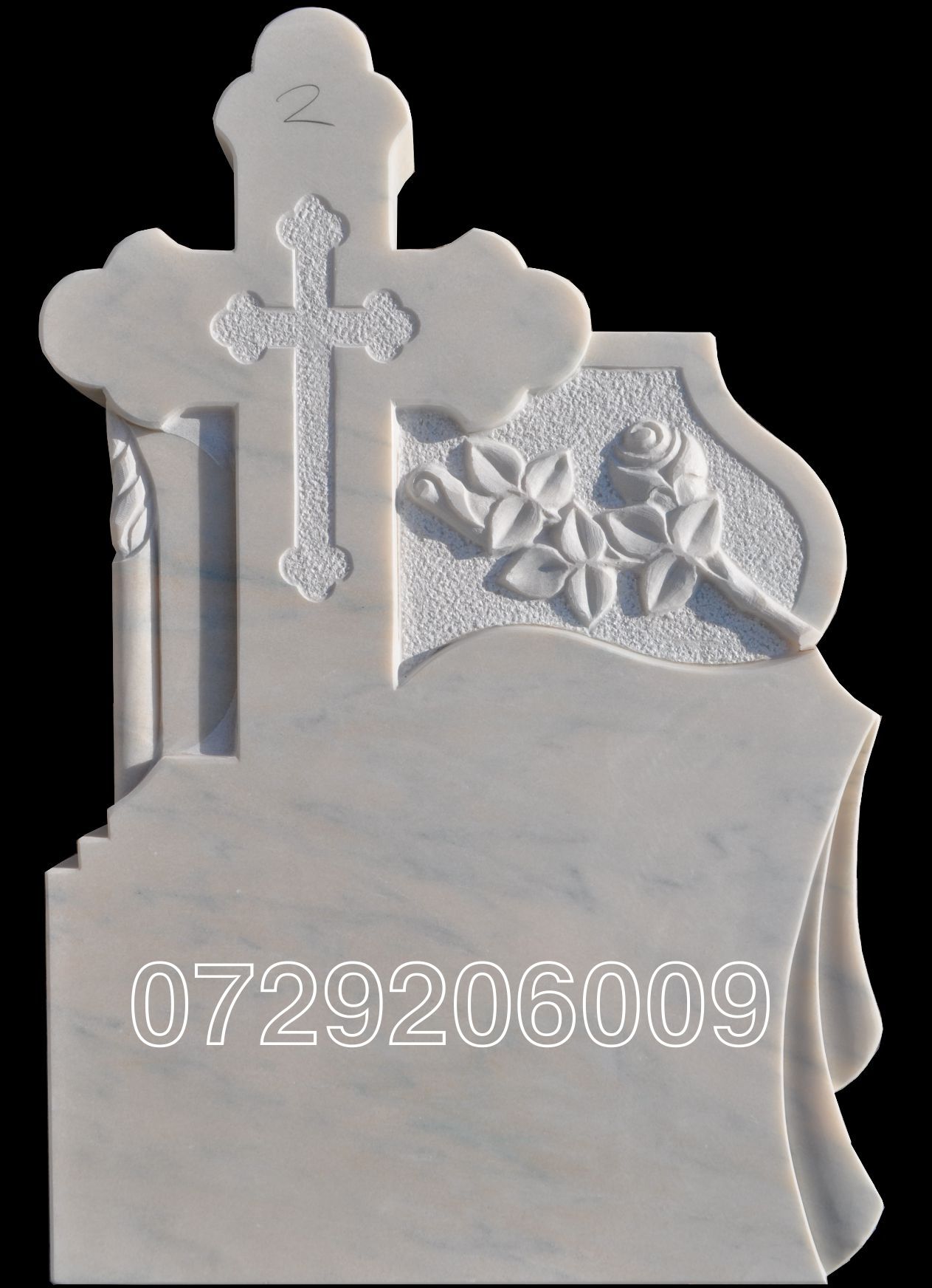Monument funerar din Marmura model C202