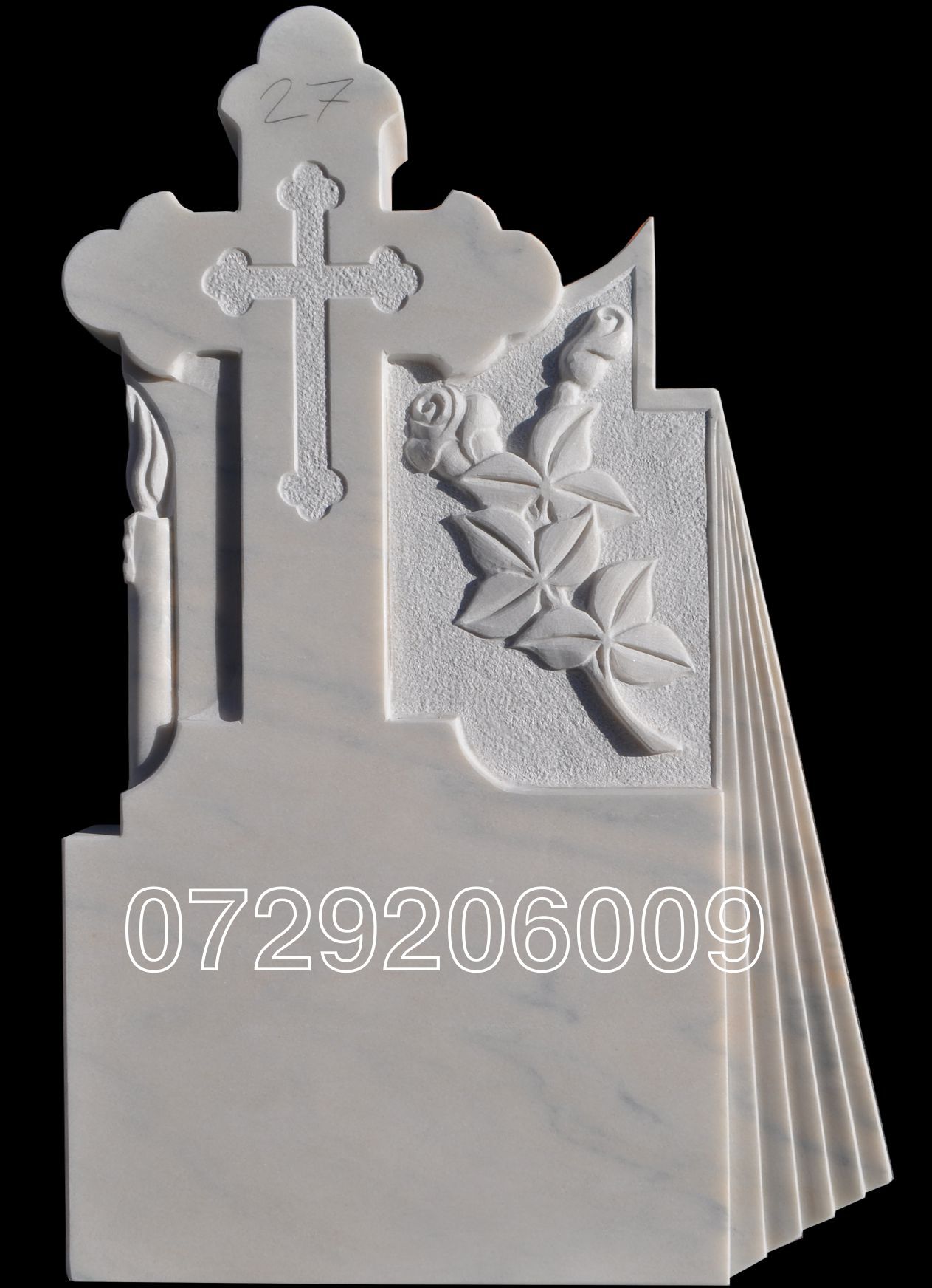Monument funerar din Marmura model C227