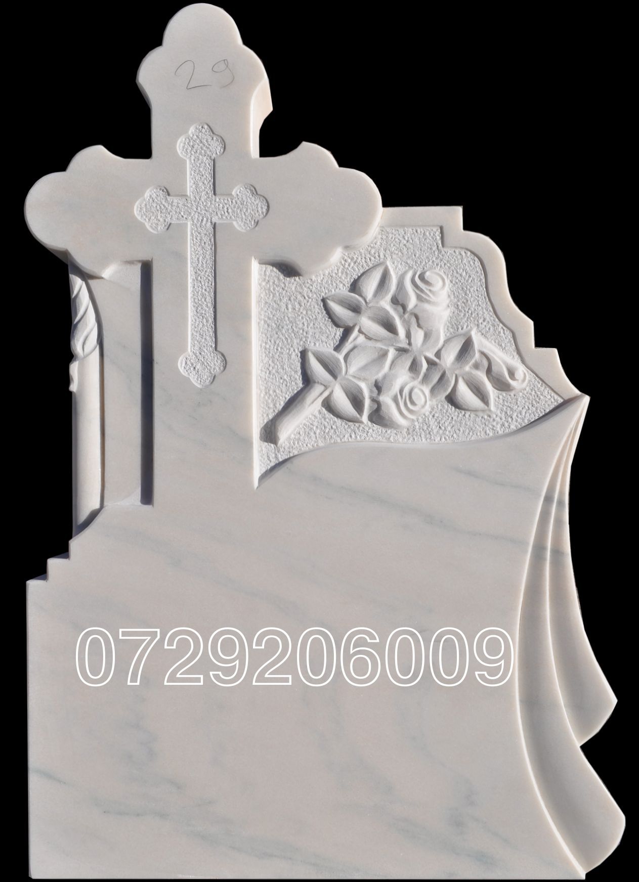 Monument funerar din Marmura model C229