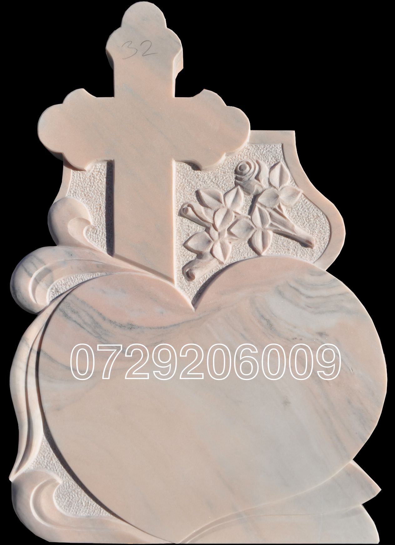 Monument funerar din Marmura model C232