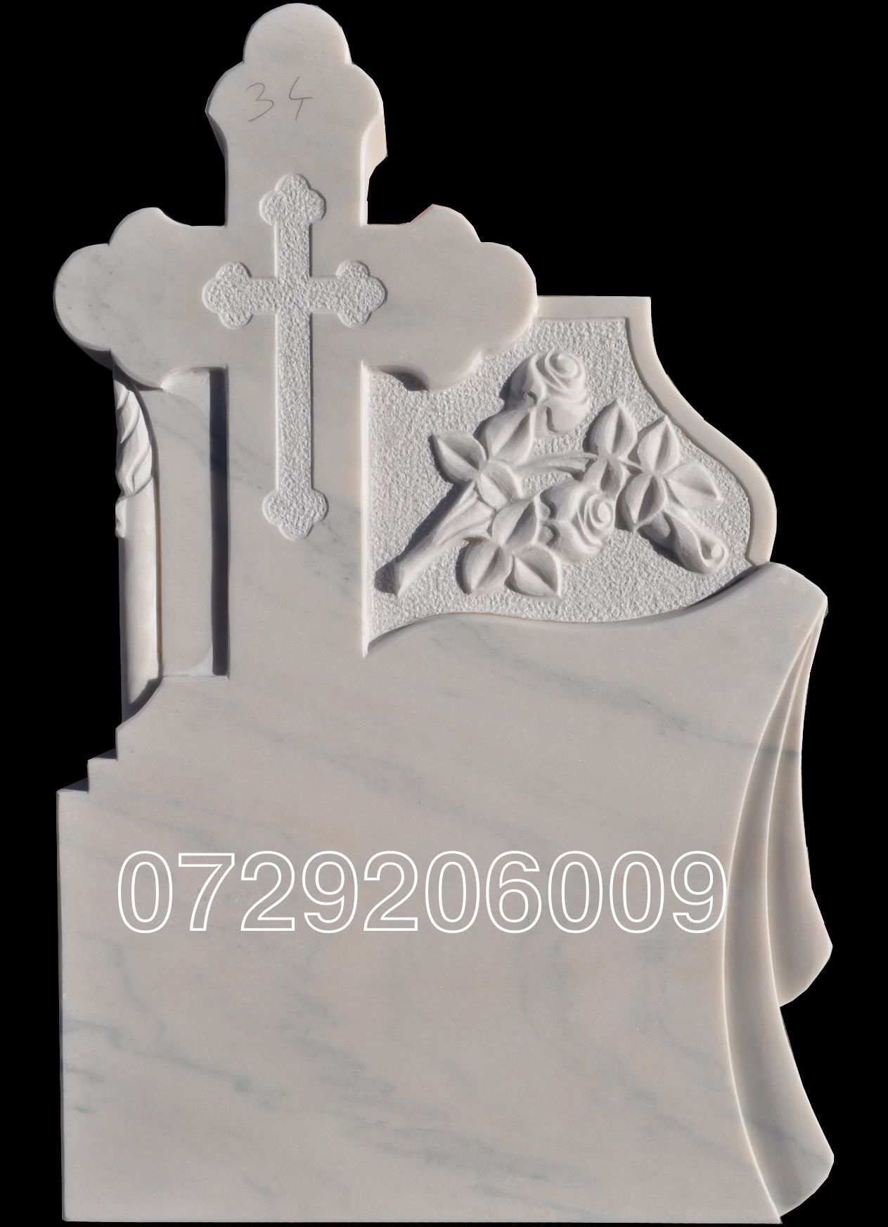 Monument funerar din Marmura model C234