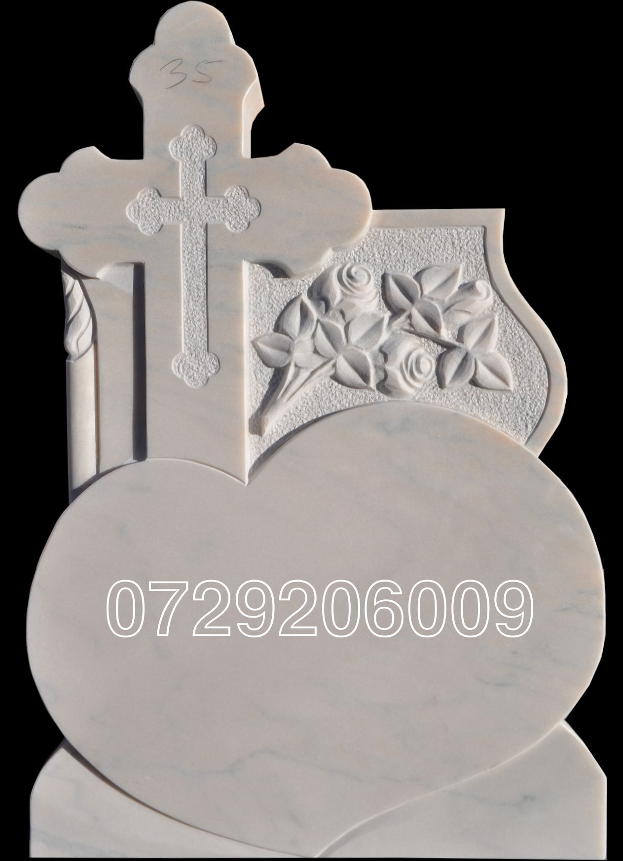 Monument funerar din Marmura model C235