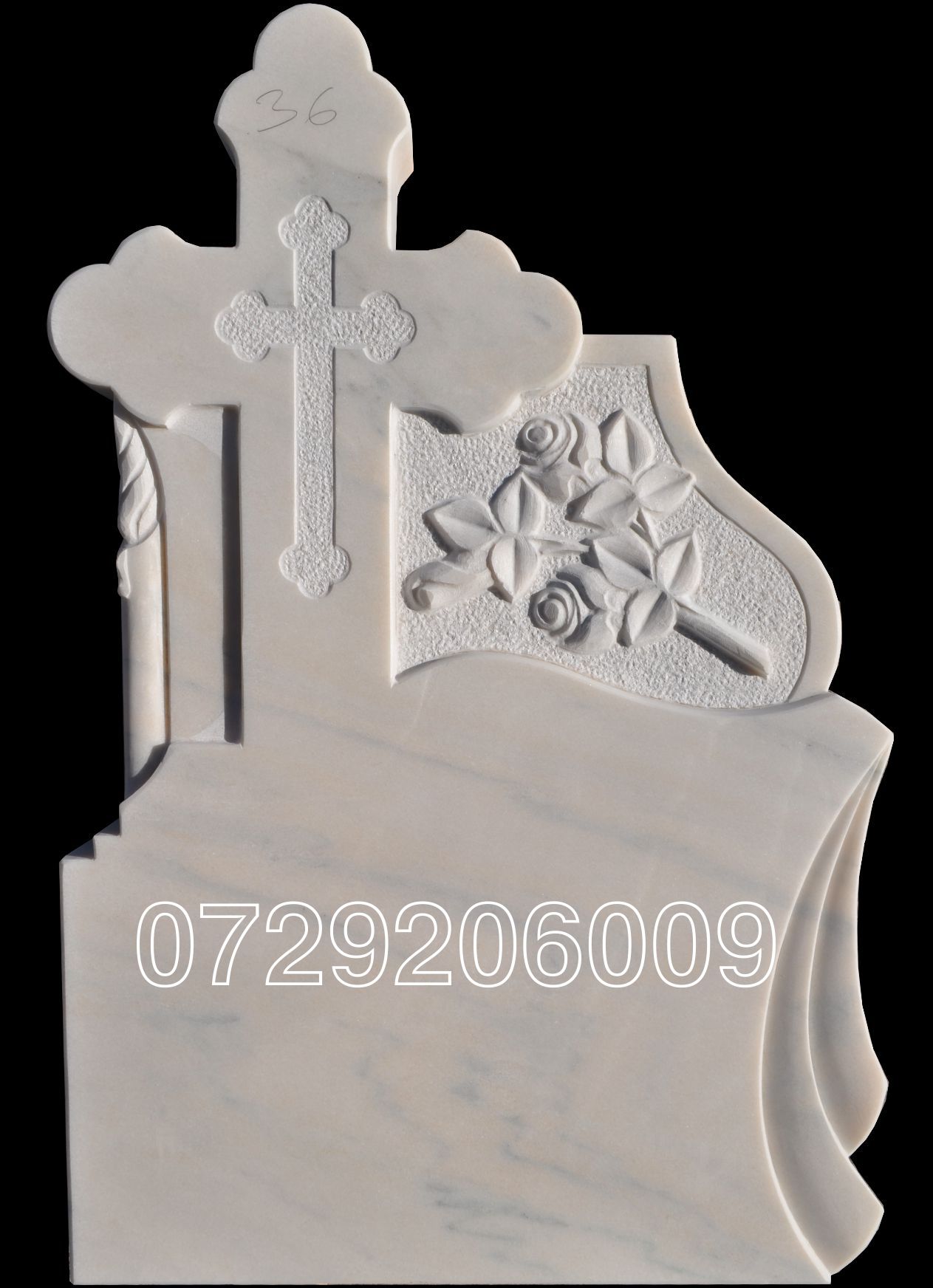 Monument funerar din Marmura model C236