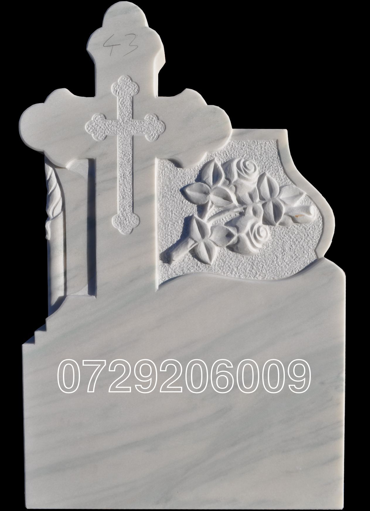 Monument funerar din Marmura model C243