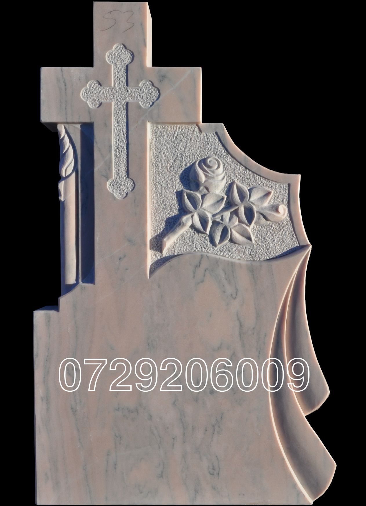 Monument funerar din Marmura model C253