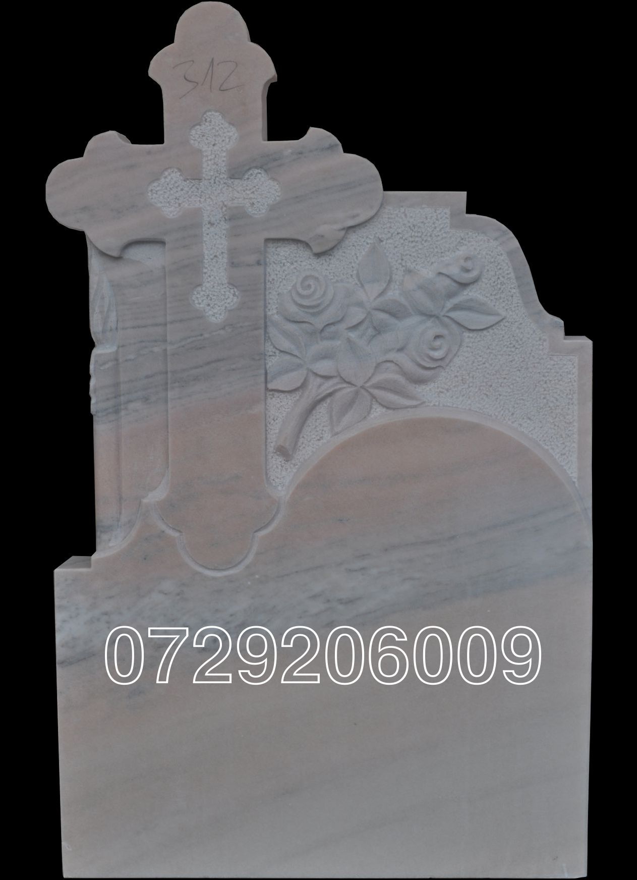 Monument funerar din Marmura model C312