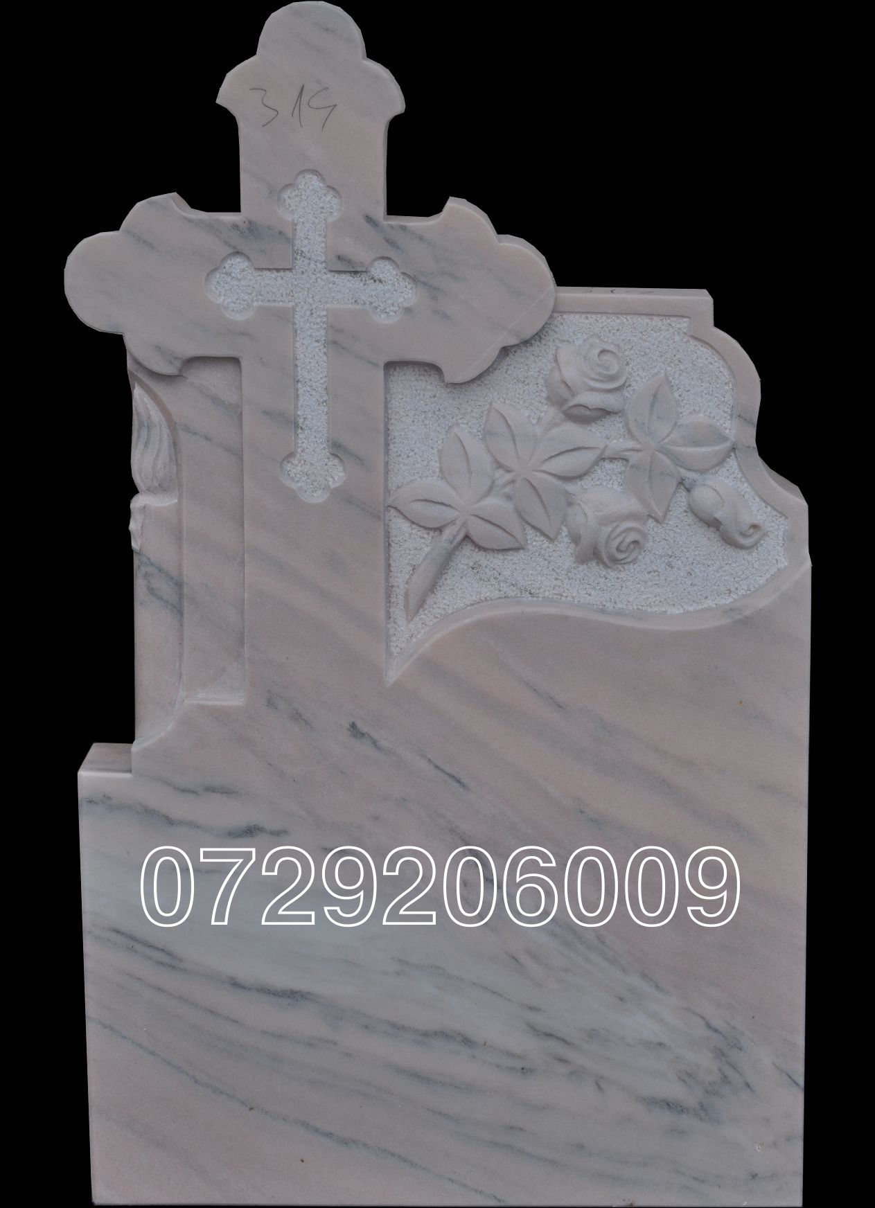 Monument funerar din Marmura model C314