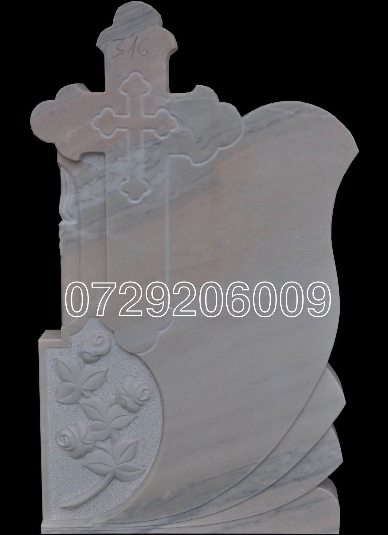 Monument funerar din Marmura model C316