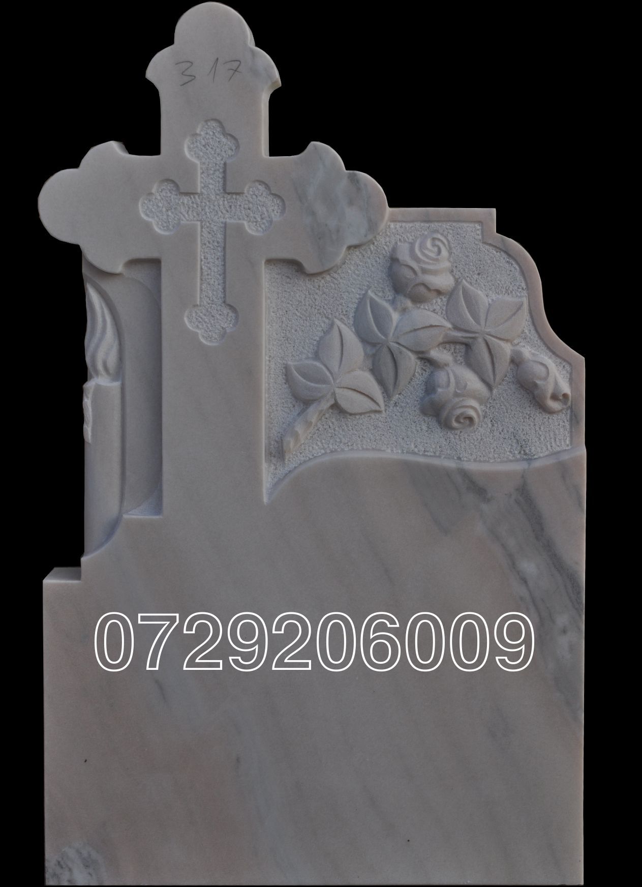 Monument funerar din Marmura model C317