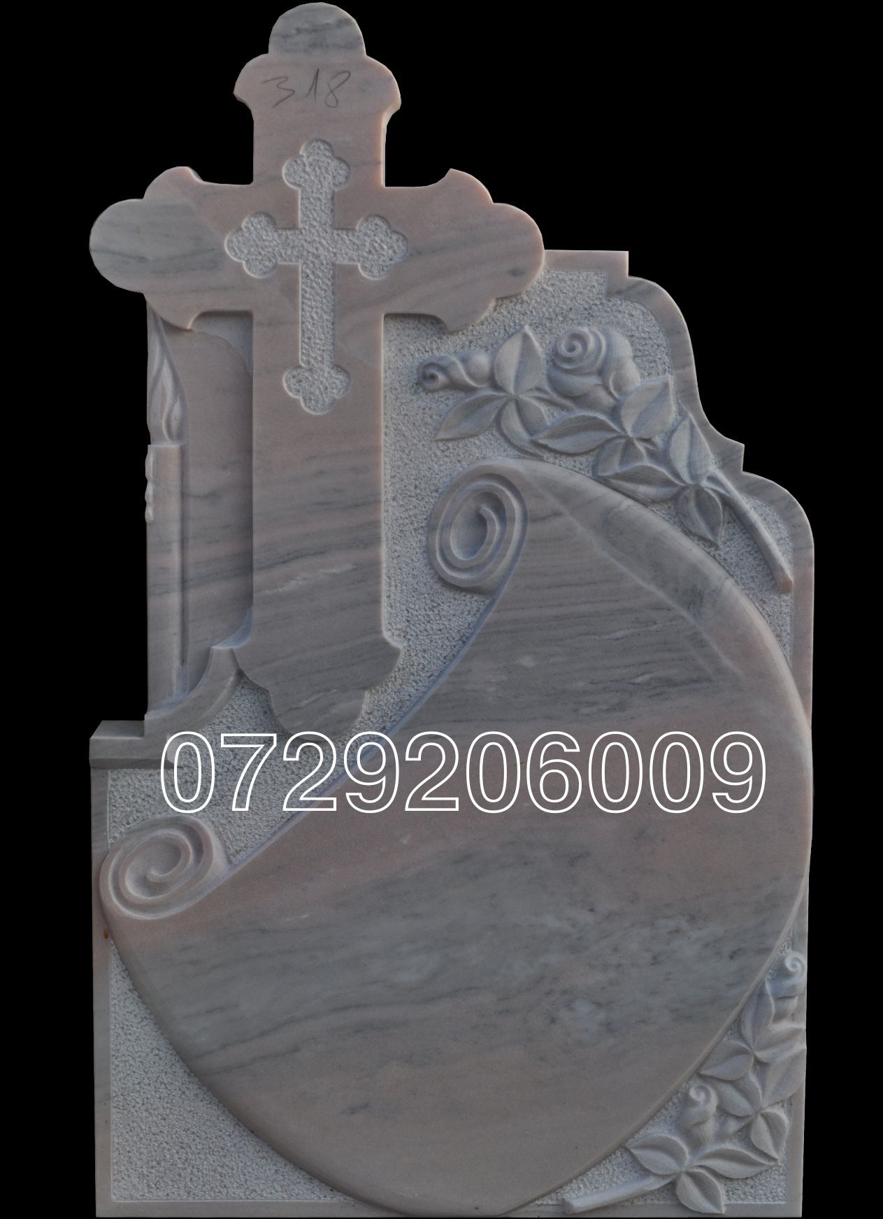 Monument funerar din Marmura model C318