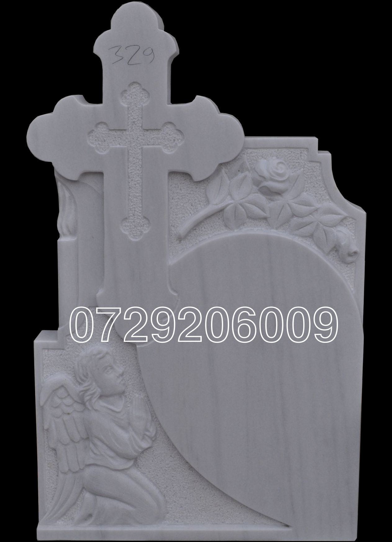 Monument funerar din Marmura model C329
