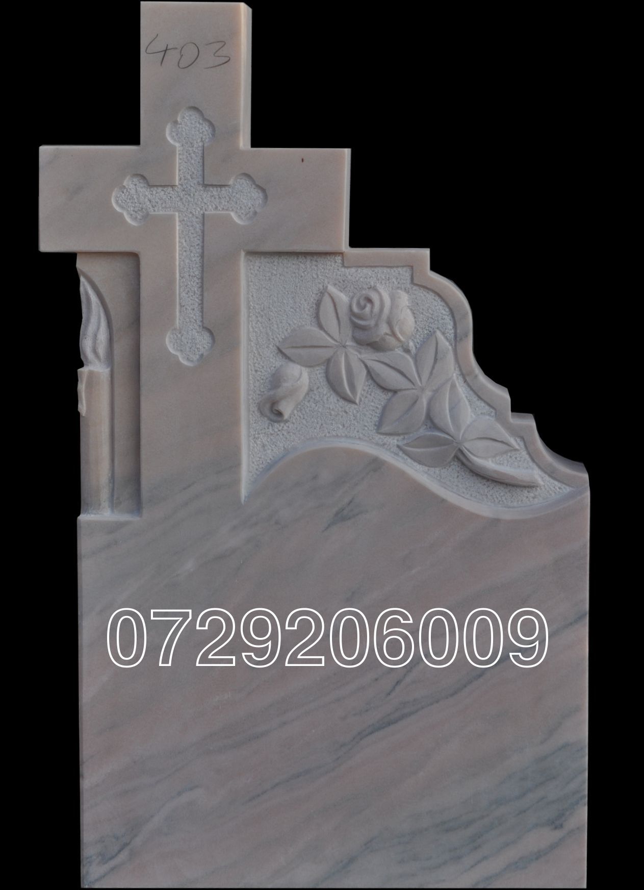 Monument funerar din Marmura model C403
