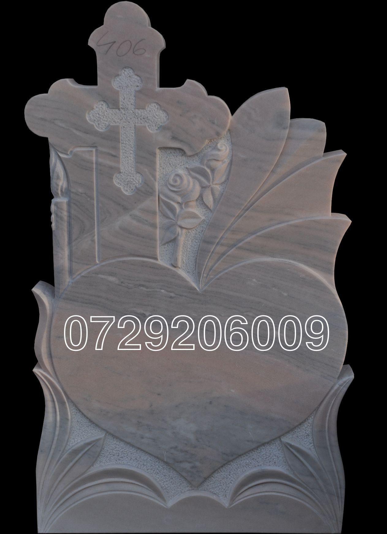 Monument funerar din Marmura model C406