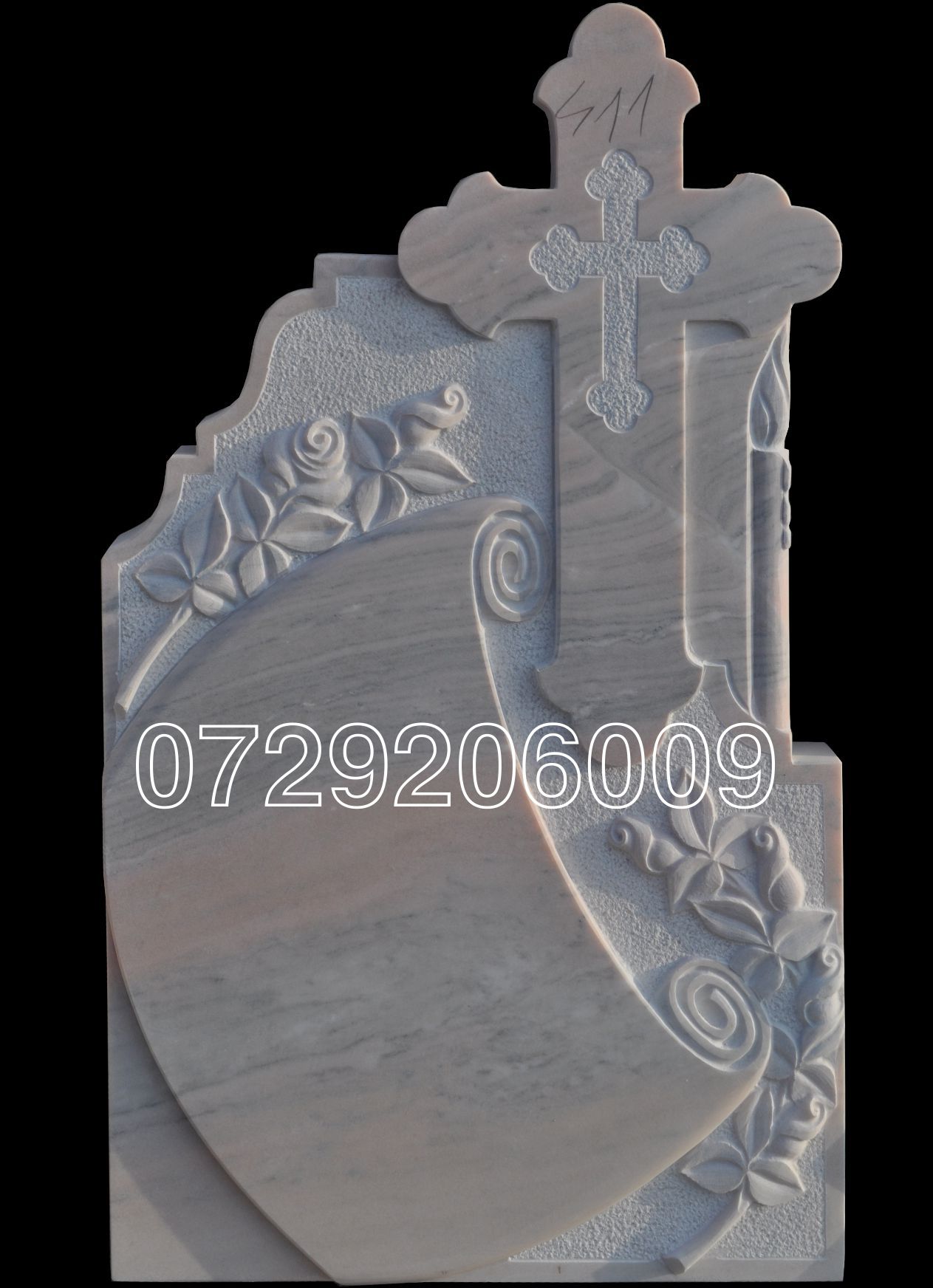 Monument funerar din Marmura model C411