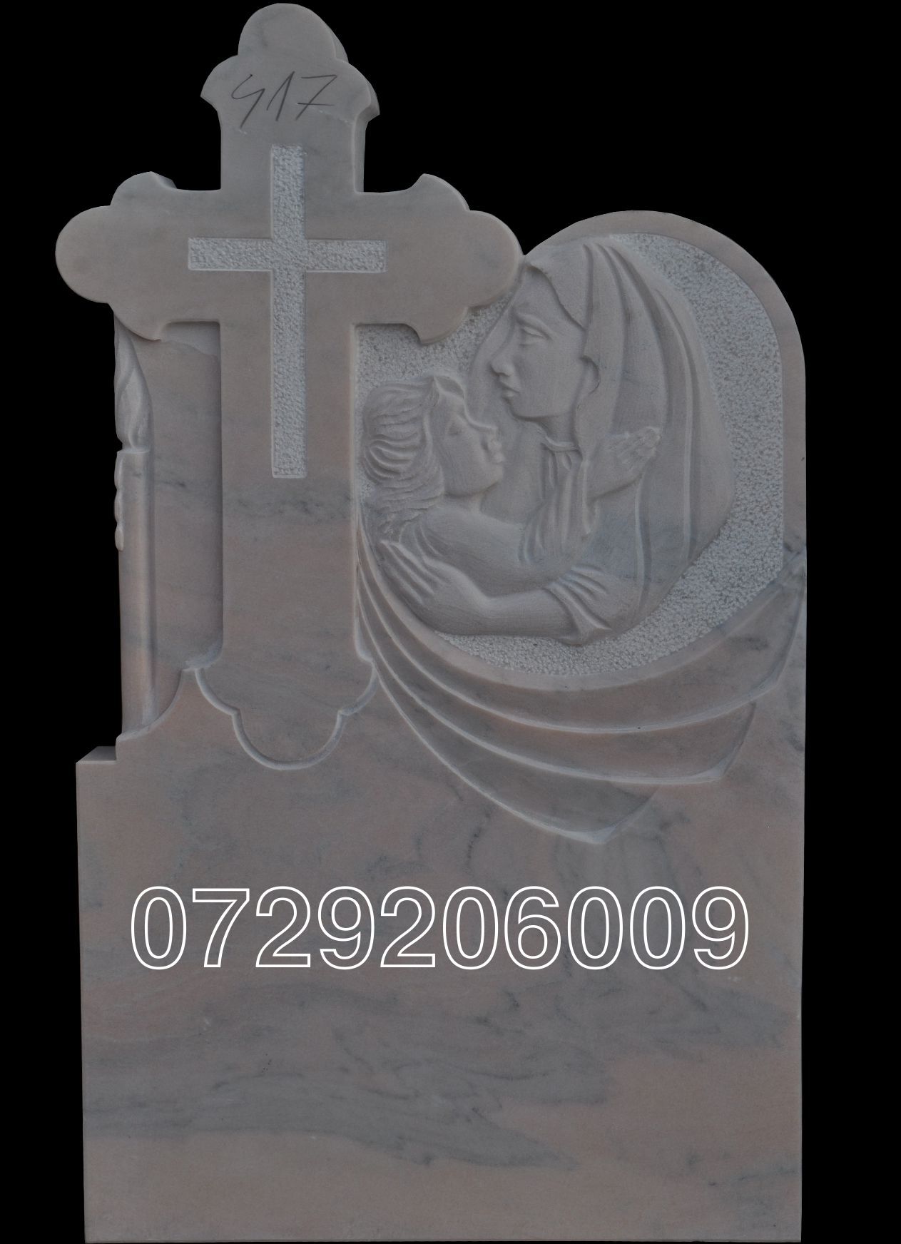 Monument funerar din Marmura model C417