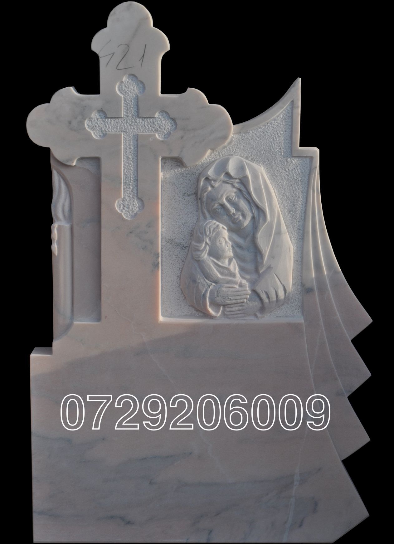 Monument funerar din Marmura model C421